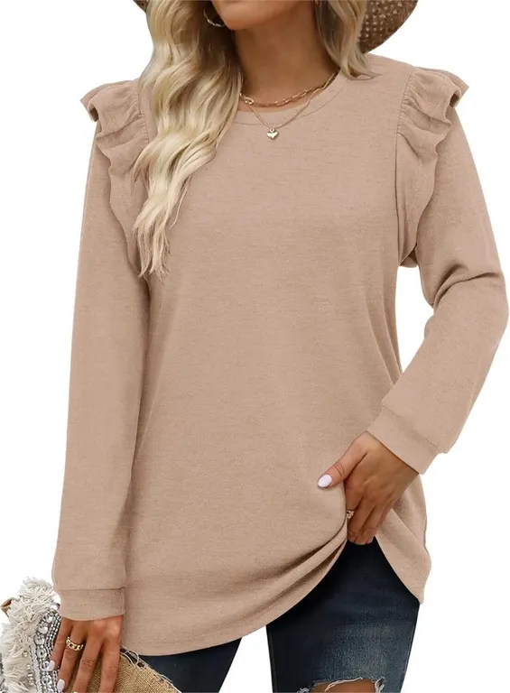 SEALED $34 (L) Women Tunic Long Sleeved Shirt