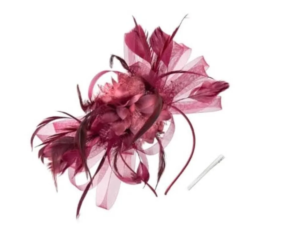 SEALED Women's High Tea Fascinator Headband w/Clip