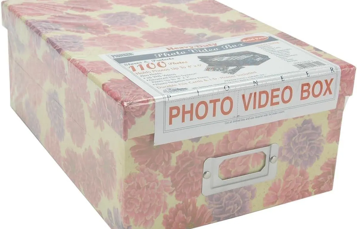 SEALED $36 Photo/CD/Card Storage Box