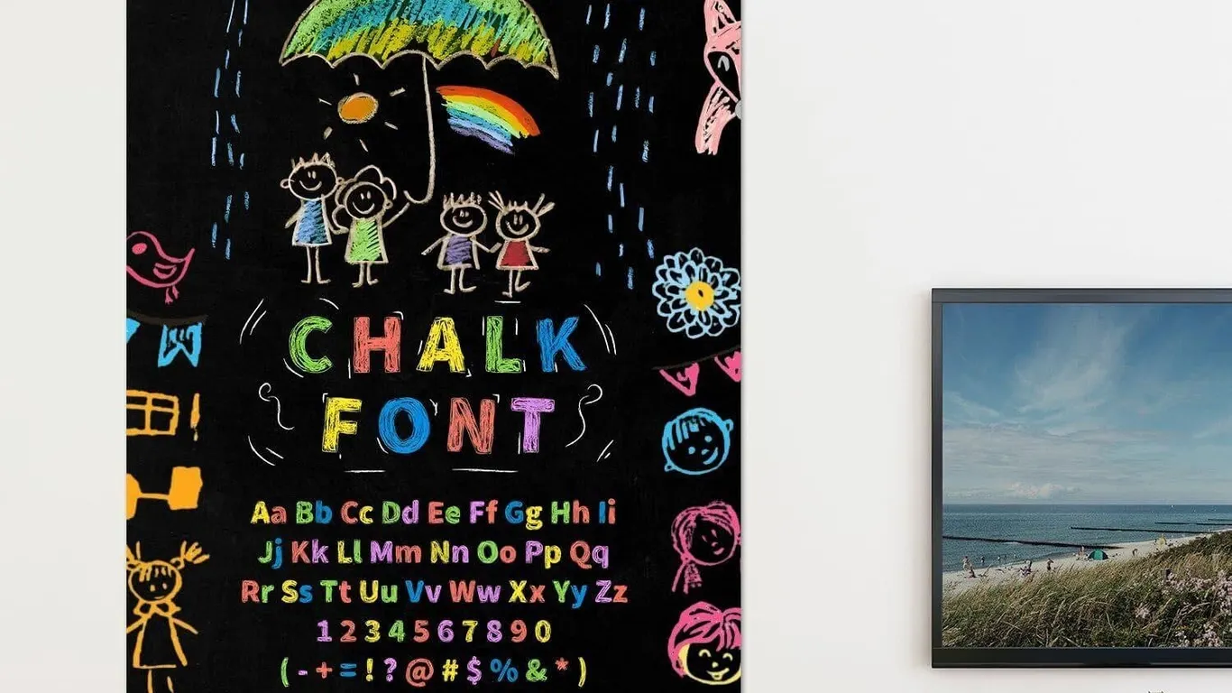 SEALED $31 Magnetic Chalkboard Contact Paper Roll