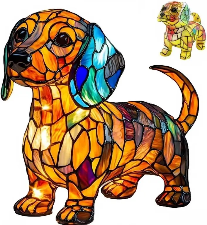 NEW $30 LED Dachshund Dog Desk Light