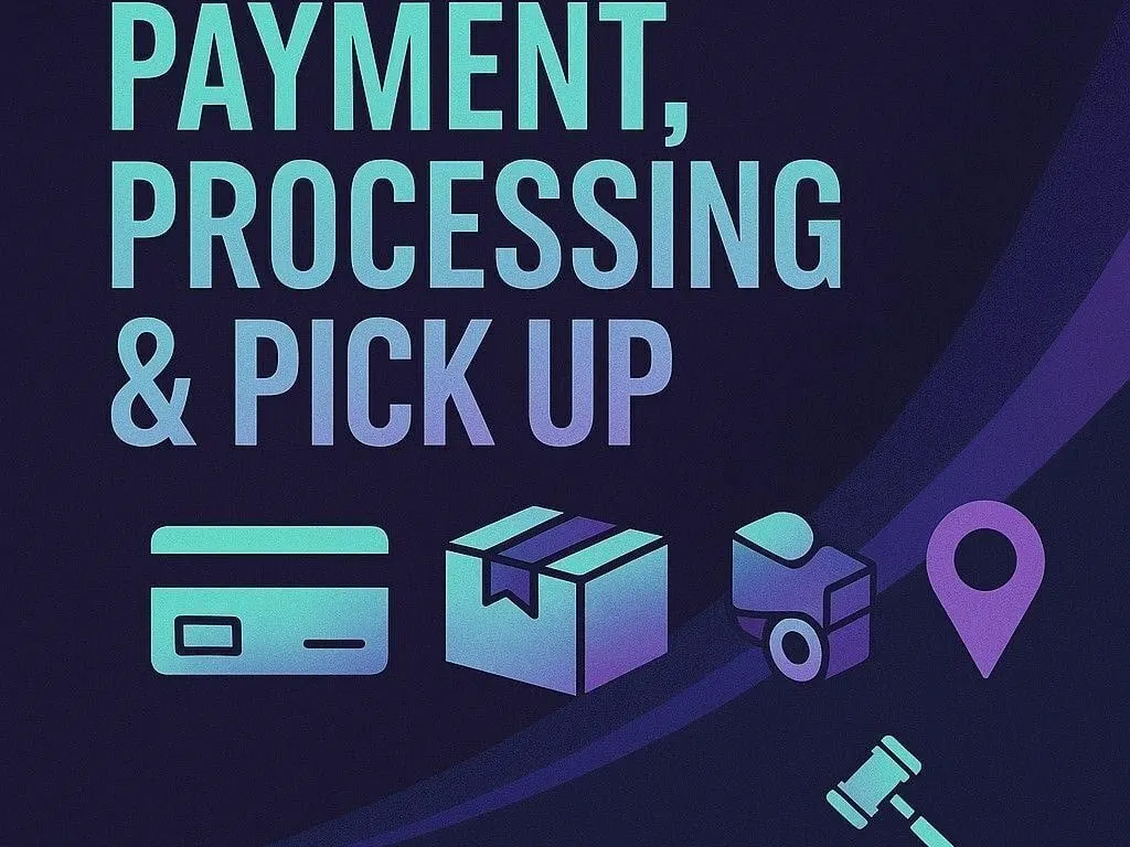 *NEW* Payment, Processing and Pick-up Procedures