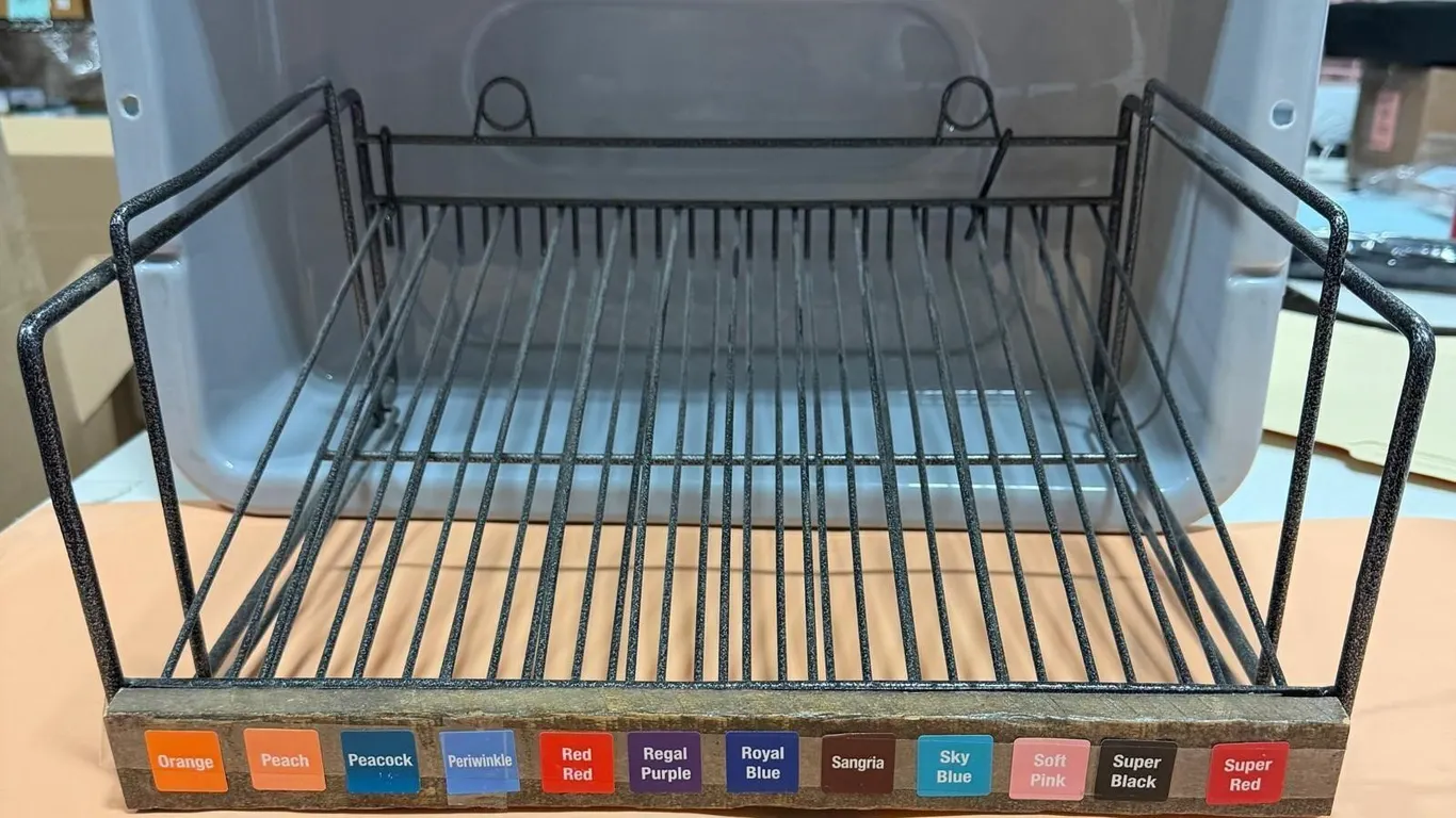 Icing Colour Point-of-Purchase Display Stand