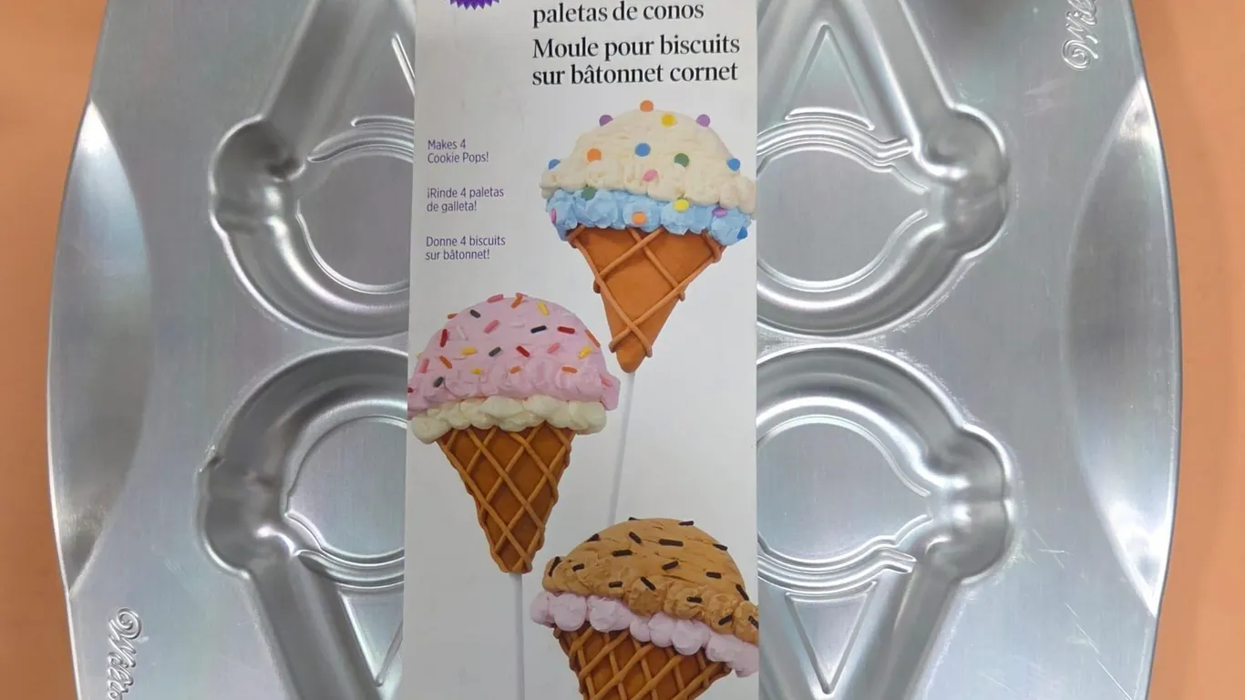 Cone Pops Cookie Pan