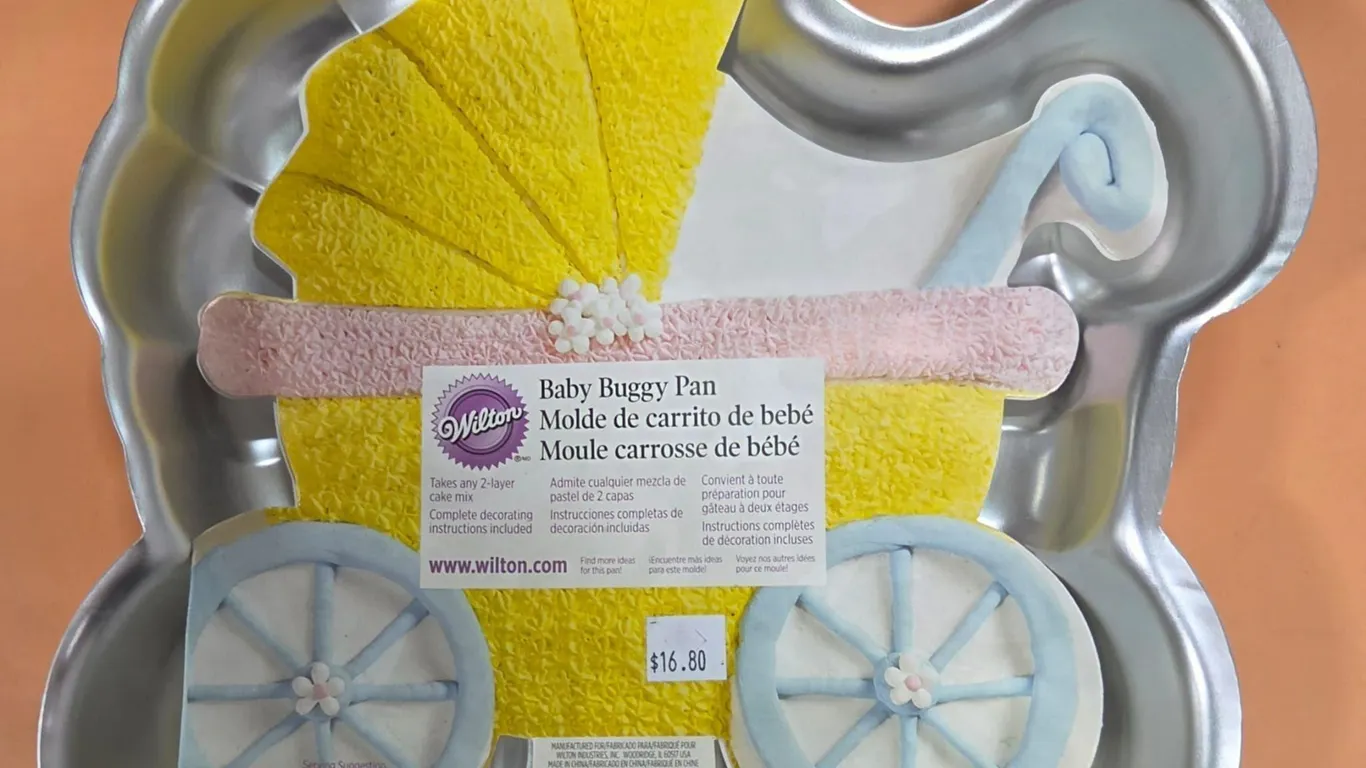 Baby Buggy Cake Pan