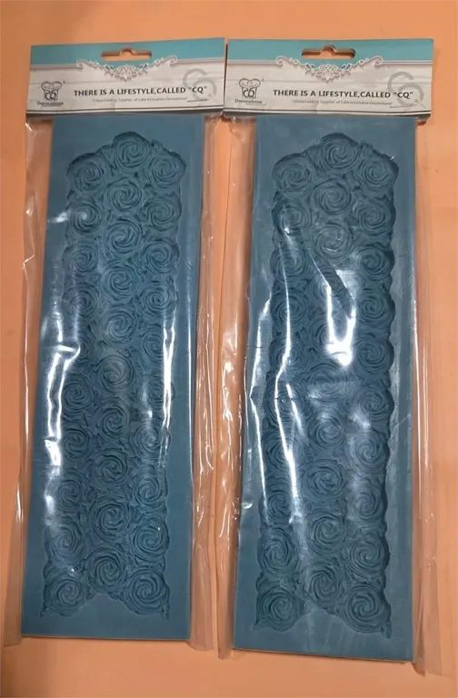 2 pk Silicone 3D Small Rose Mold