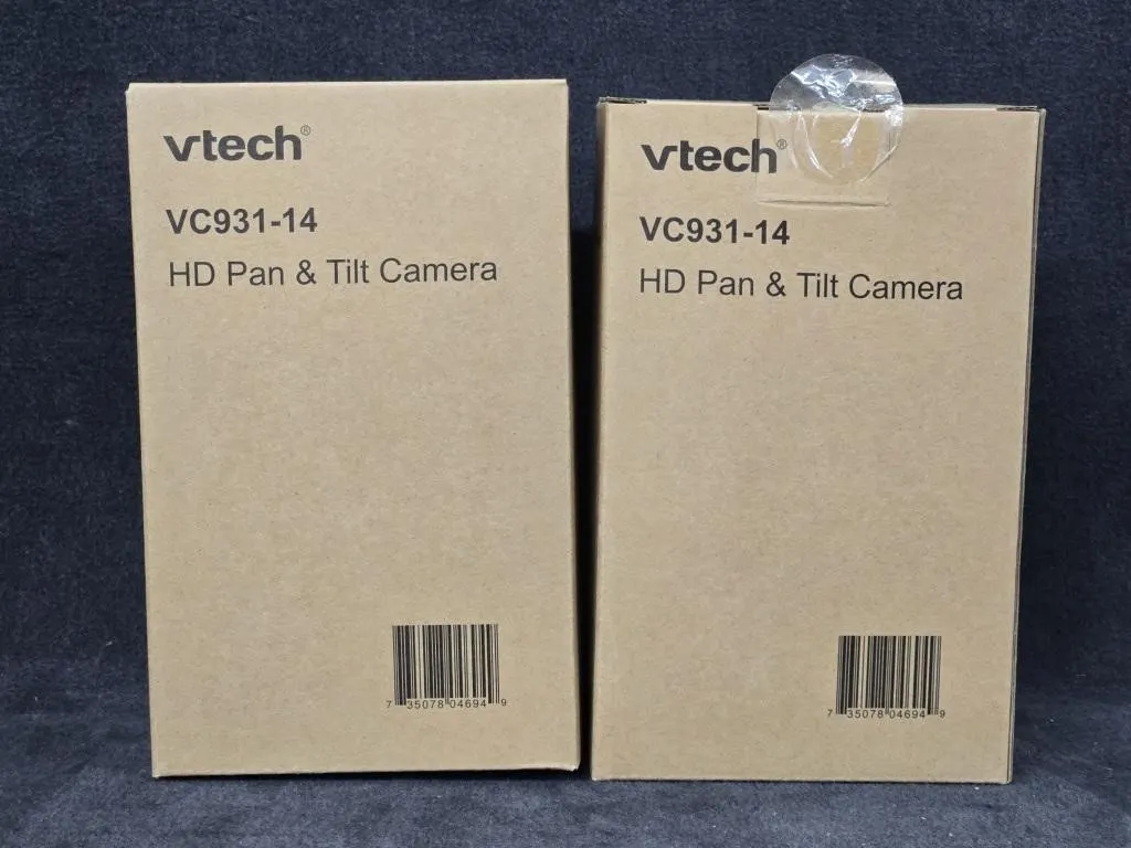 (2) NIB VTech HD Pan & Tilt Cameras