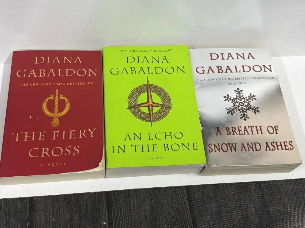 (3) Paperbacks From the Outlander Series by Diana
