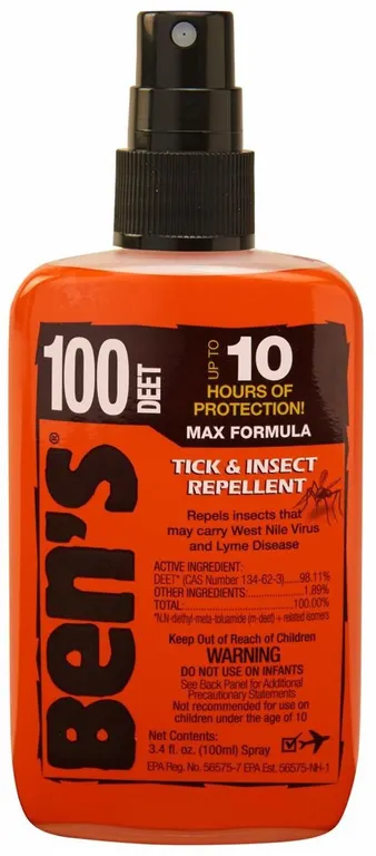 Bens 0006-7081 100 DEET Insect Repellent 3.4oz