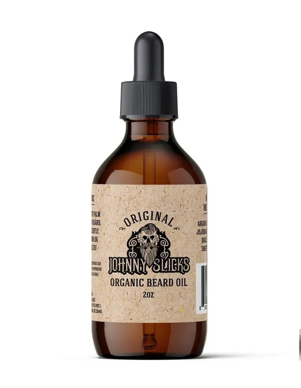 Johnny Slicks Organic Beard Oil 2 oz