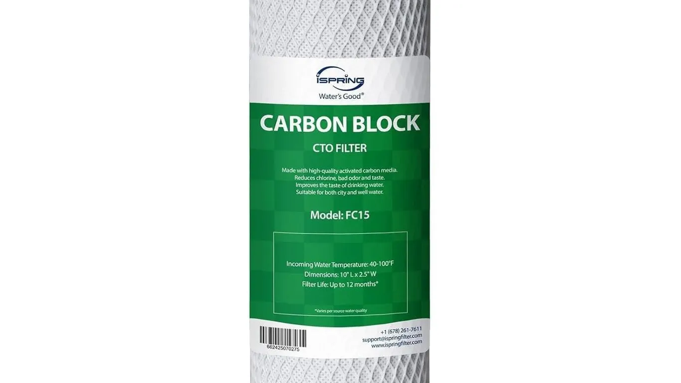 iSpring FC15 10 CTO Carbon Block Water Filter