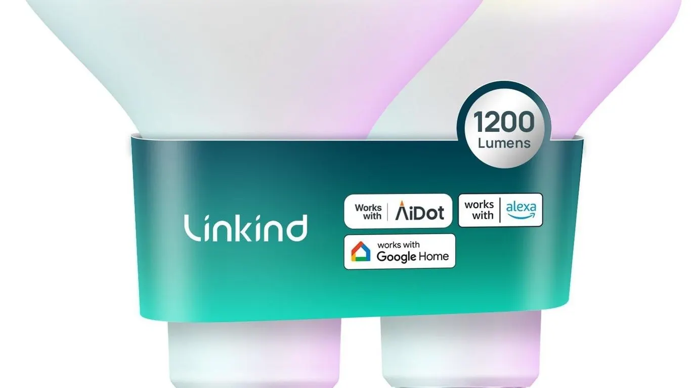 Linkind BR30 Smart LED Light Bulbs 2pk