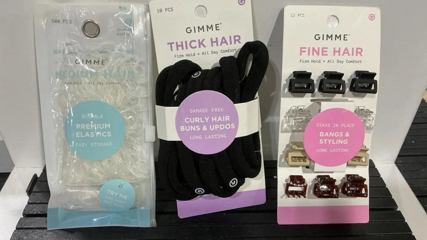 Gimme Hair Accessory Elastic Band And Clip Set