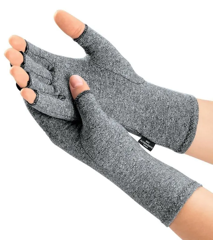 Imak Compression Arthritis Gloves Small Grey