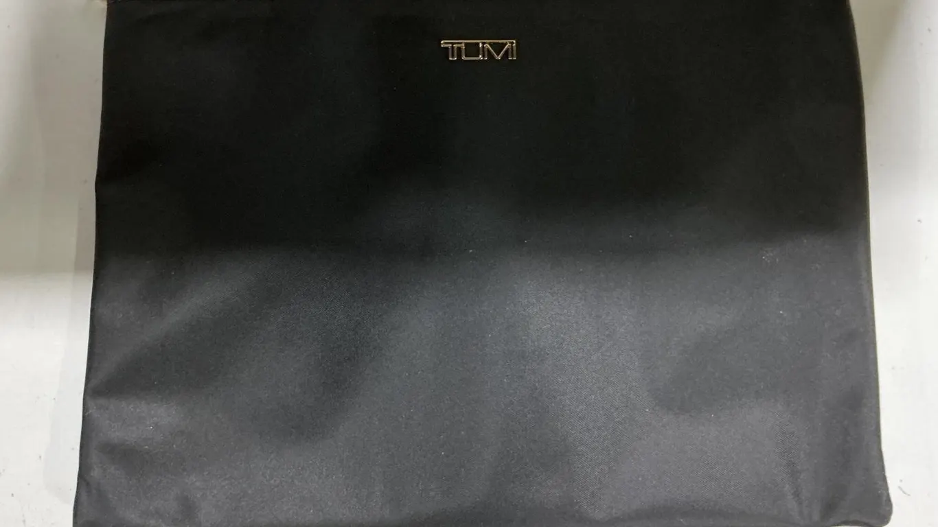 Tumi Nylon Zippered Travel Accessory Case 10x7