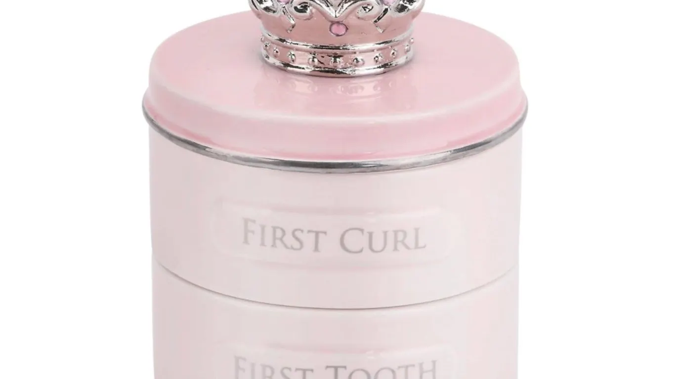 Demdaco First Tooth And Curl Keepsake Box