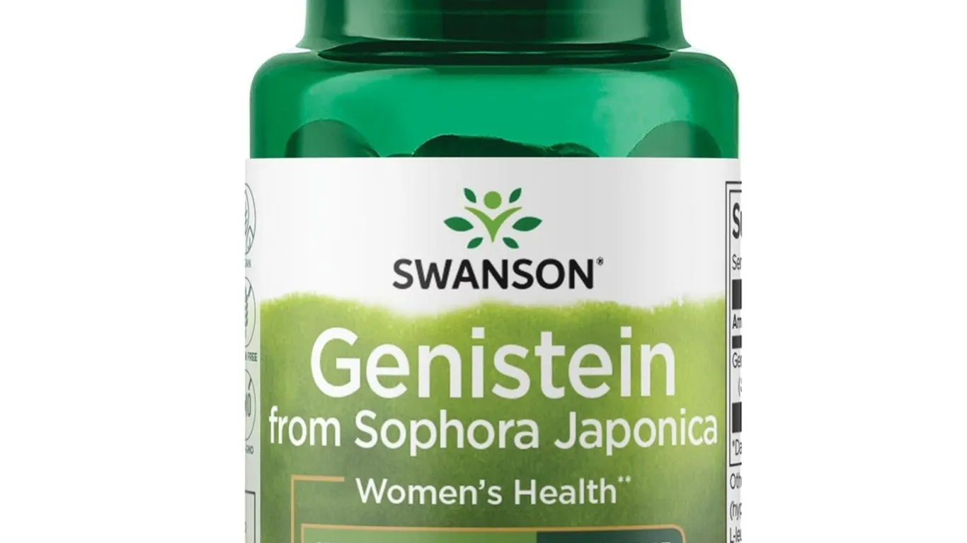 Swanson Soy-Free Genistein 125mg 60ct Capsules