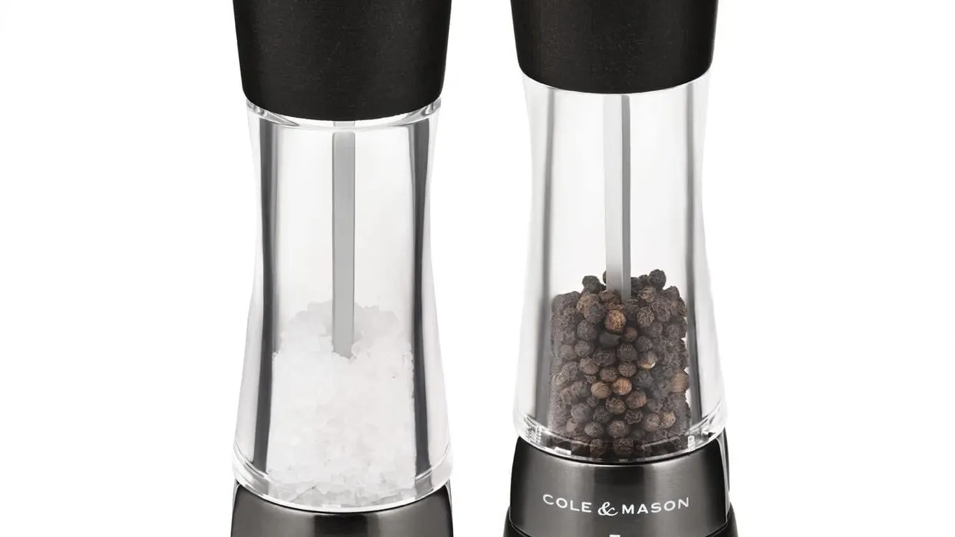 Cole Mason Derwent Salt and Pepper Mill Set 190mm
