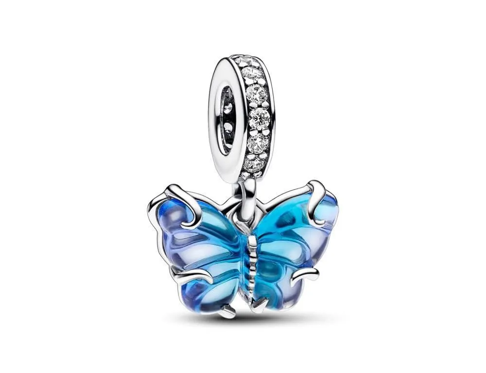 Pandora Moments Butterfly Bead Charm Sterling...
