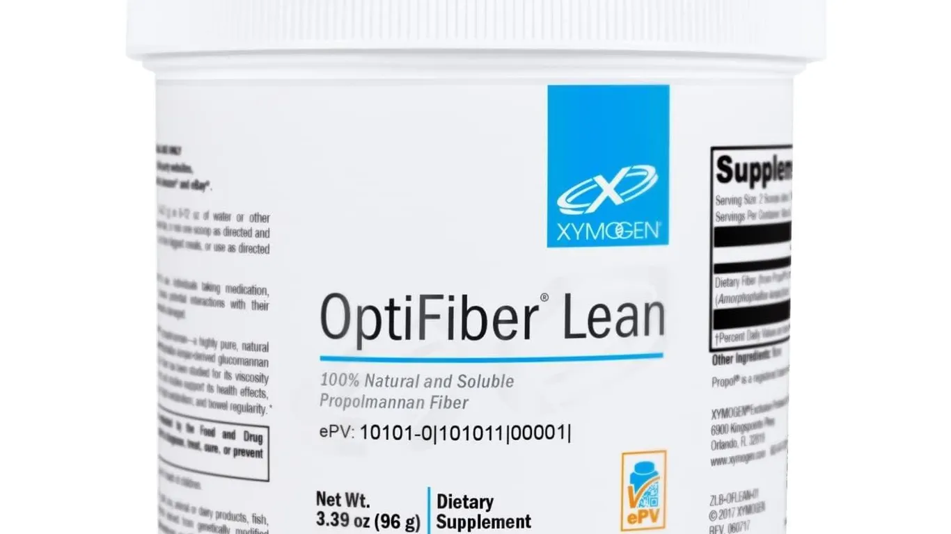 Xymogen OptiFiber Lean Dietary Fiber 3.39 Oz