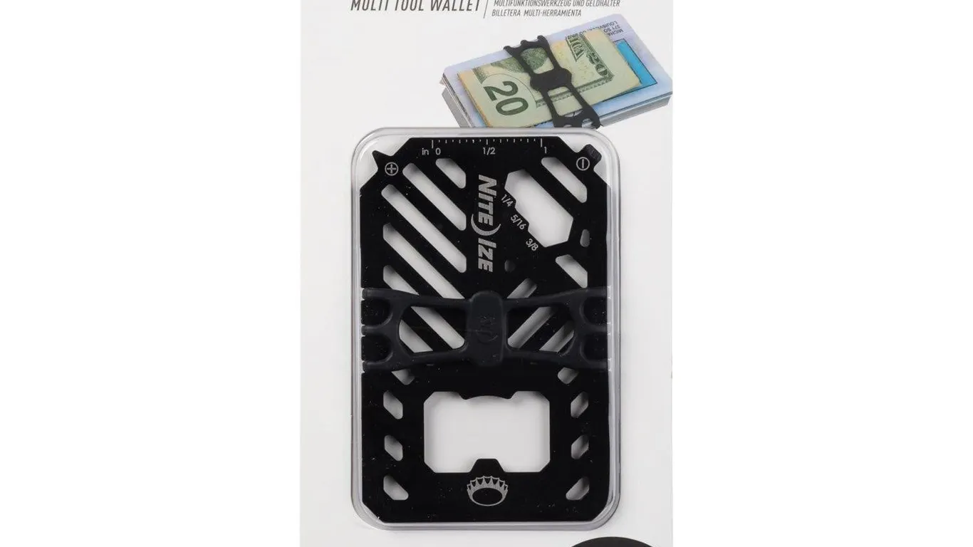 Nite Ize Financial 7-in-1 Multi Tool Wallet