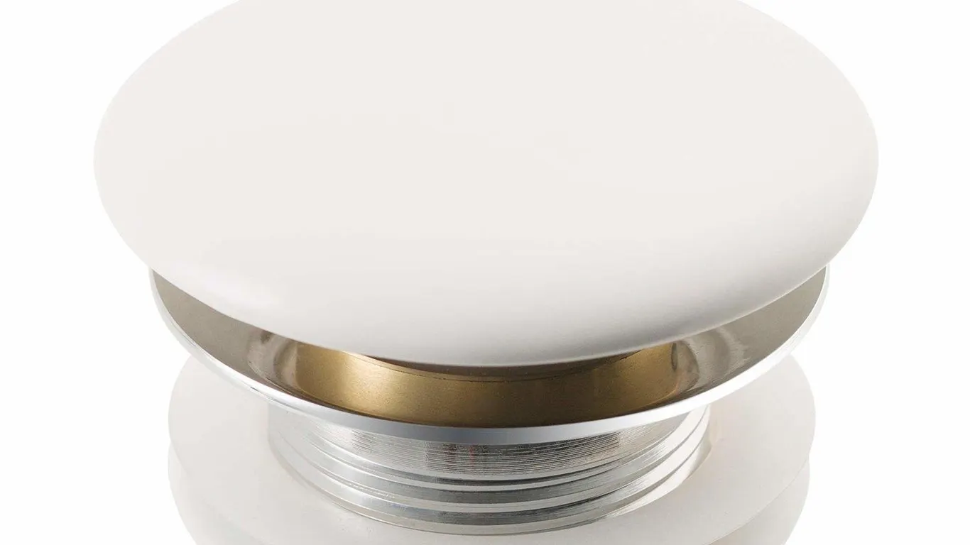Kraus PU-20GWH Ceramic Top Pop-Up Drain