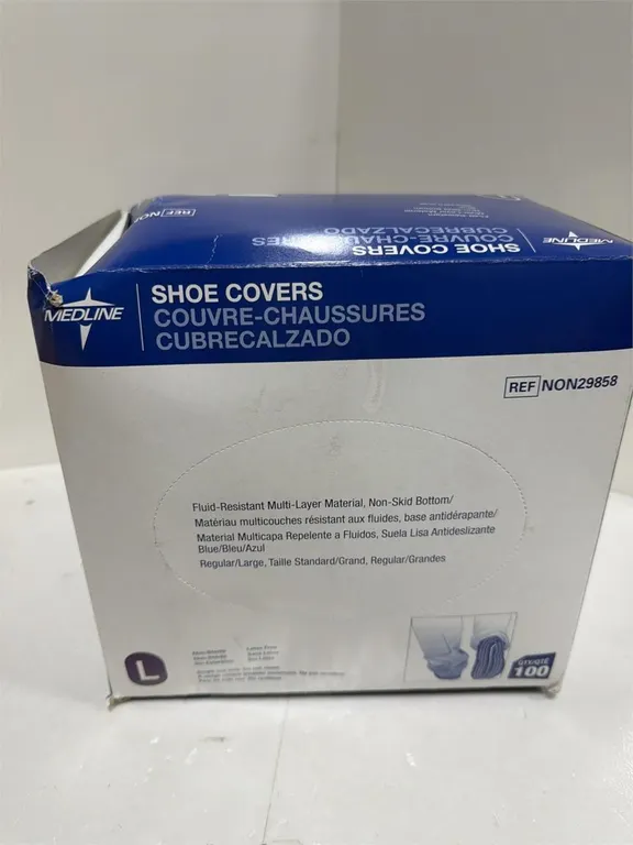 Medline NON29858 Shoe Covers Large 100ct