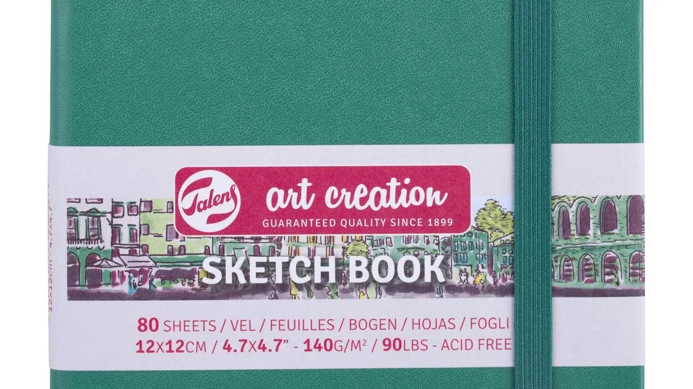 Talens Art Creation Sketchbook Forest Green 12cm