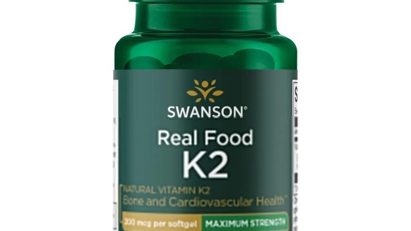 Swanson Vitamin K2 MK-7 Supplement 200mcg 30ct