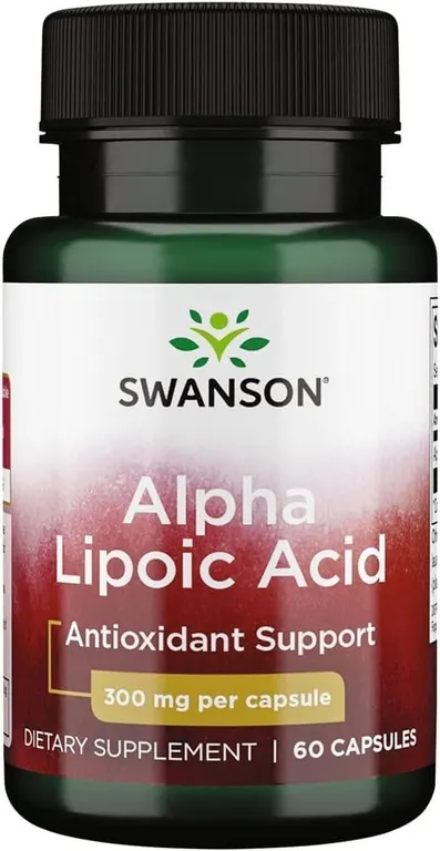 Swanson Alpha Lipoic Acid 300mg 60ct Supplement