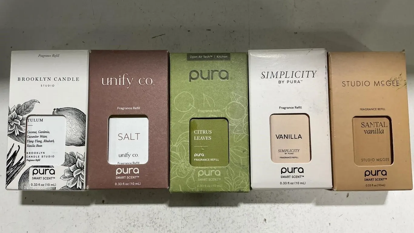 Pura Smart Scent Fragrance Refill 5pk 0.33 fl oz