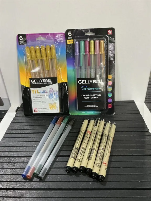 Sakura Gelly Roll and Micron Pen Mixed Lot