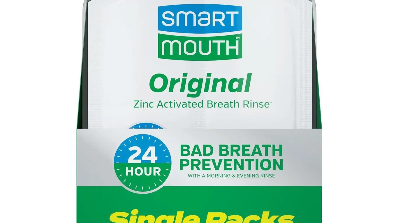 SmartMouth Zinc Activated Mouthwash 4oz 10pk