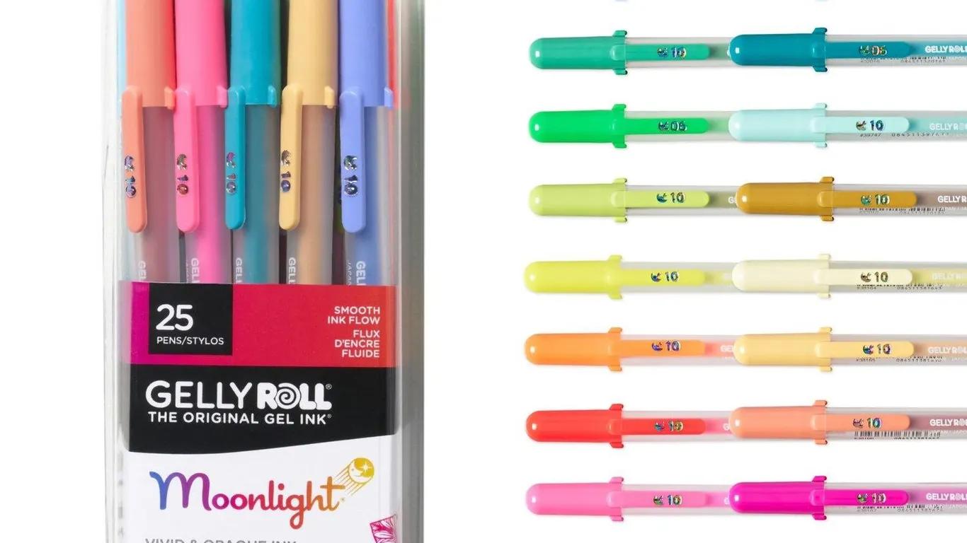 Sakura Gelly Roll Moonlight Gel Pens Size 10 25ct
