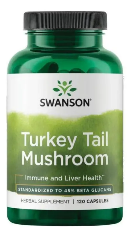Swanson Turkey Tail Mushroom 500mg 120ct