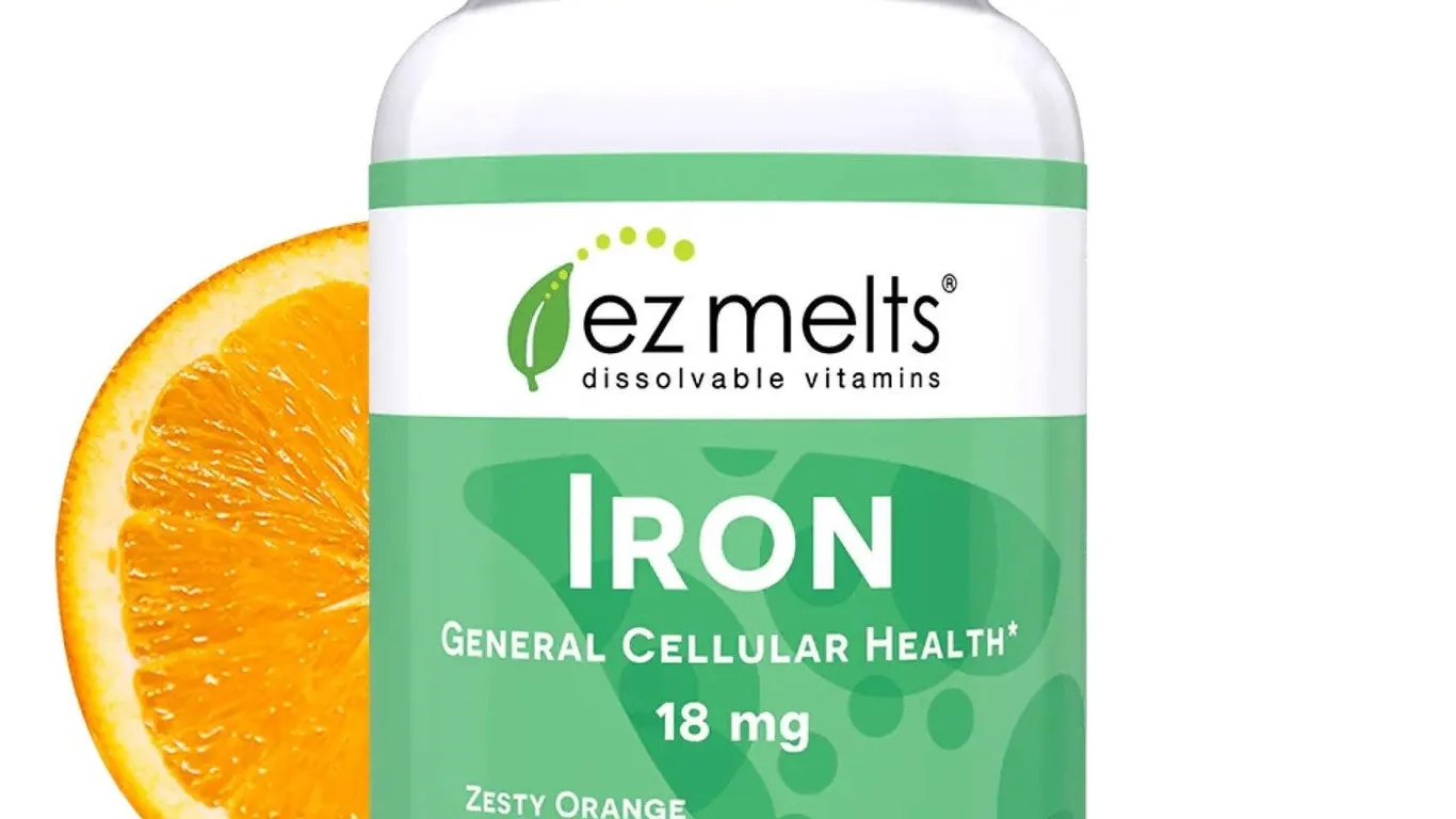 Ez Melts Dissolvable Iron 18mg 90ct