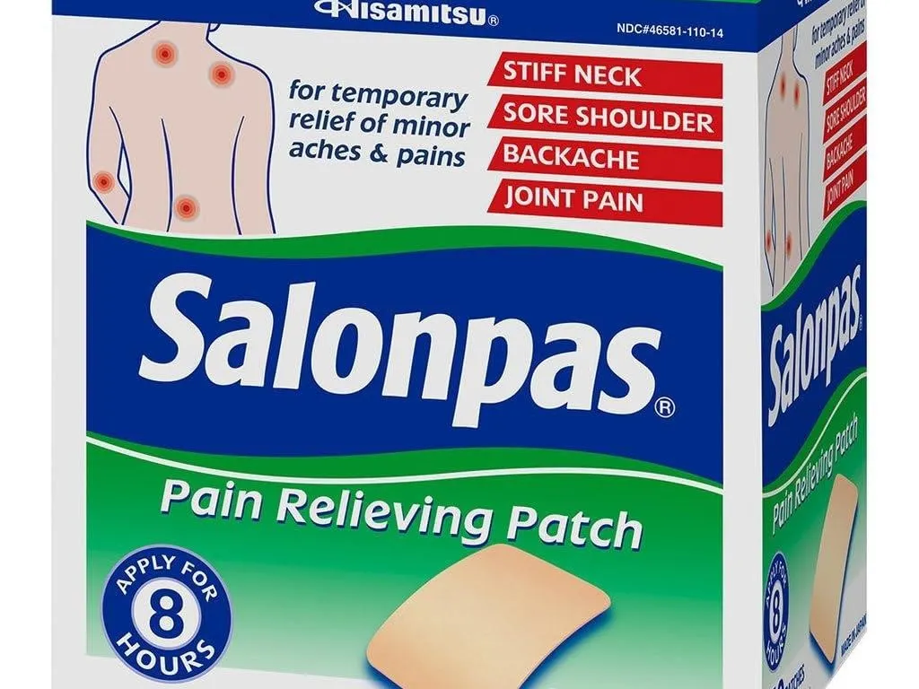 Salonpas Pain Relieving Patches 140ct