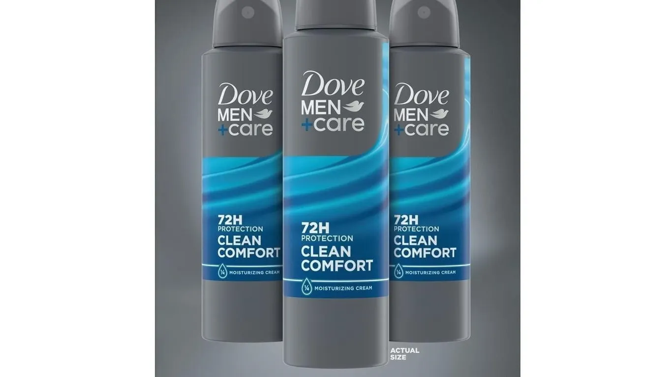 Dove MenCare Clean Comfort Dry Spray 3.8oz 3pk