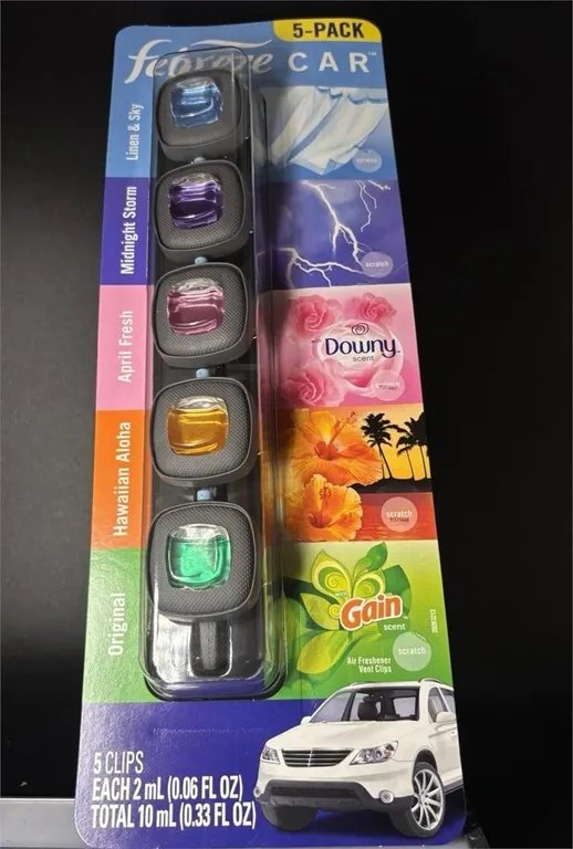 Febreze Car Air Freshener Vent Clips 5ct