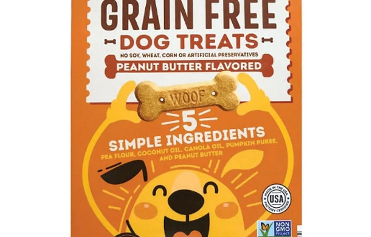 Grain Free Peanut Butter Dog Treats 5lb