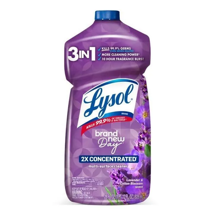 Lysol Multi-Surface Cleaner Lavender 28 Fl Oz