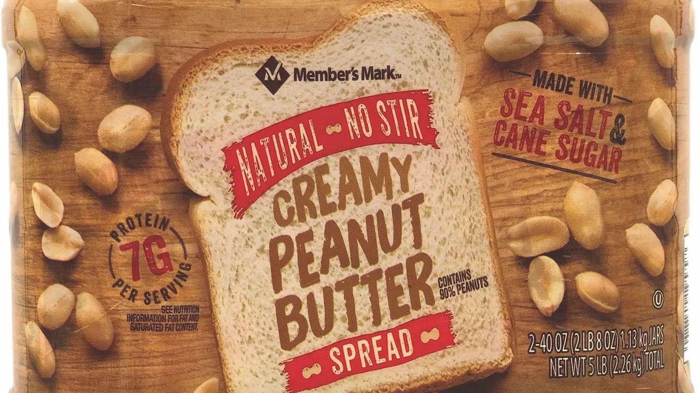 Natural Creamy Peanut Butter Spread 80 oz