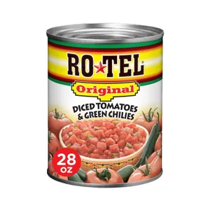 Ro-Tel Original Diced Tomatoes Chilies 28oz 12pk