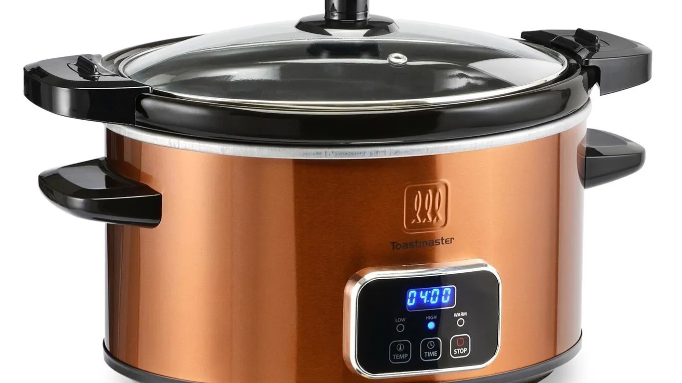 Toastmaster 4-Quart Digital Slow Cooker Copper