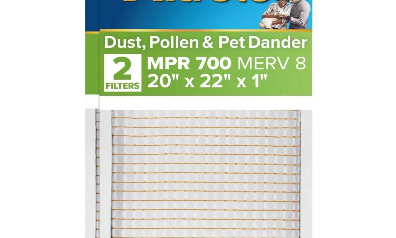Filtrete 20x22x1 Furnace Air Filter MPR 700 2pk