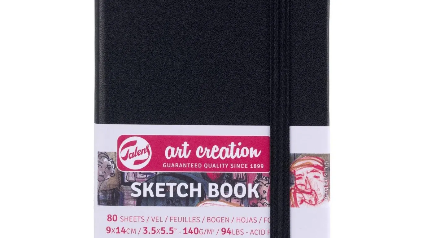 Talens Art Creation Sketchbook Black 9x14cm