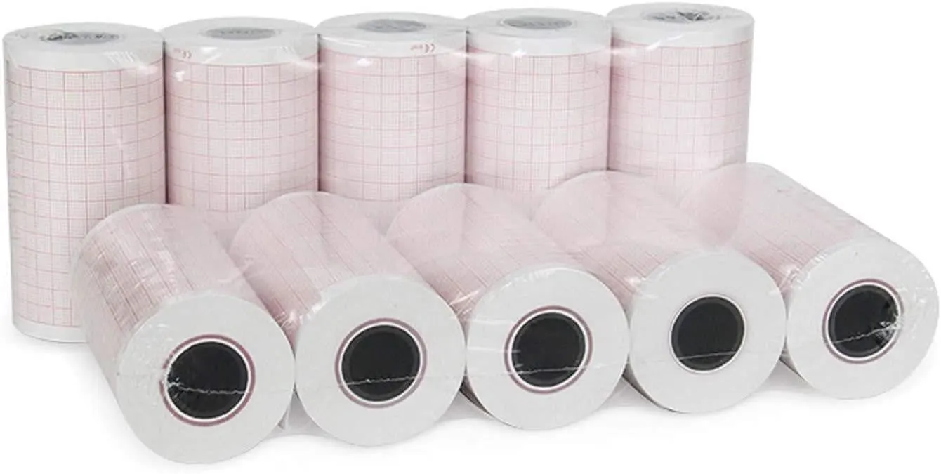 Fuyatina 3 Channel ECG Paper 80mm x 20m 10 Rolls
