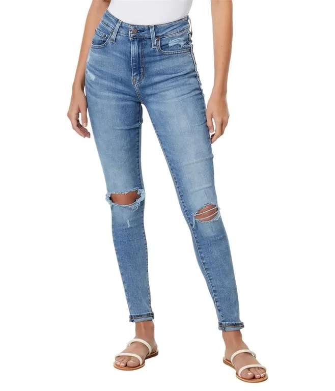 Levis 721 High Rise Skinny Jeans High Beams 33S