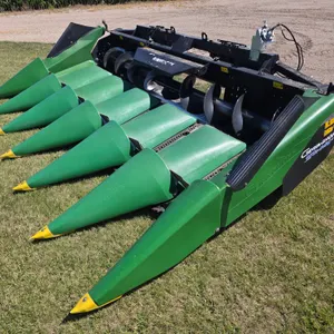 2010 Geringhoff 6 Row 30” Corn Head, Single Point Hookup, Green Poly, Headsight, NDY Stalk Stompers,