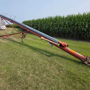 Feterl 8” x 55’ Auger, 540 PTO, P205/70R15 Tires on 4 Bolt Rims, Manual Lift, SN: 855RKK032P *Wearin